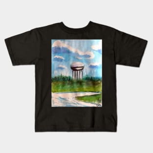 Raines Road Watertower Kids T-Shirt